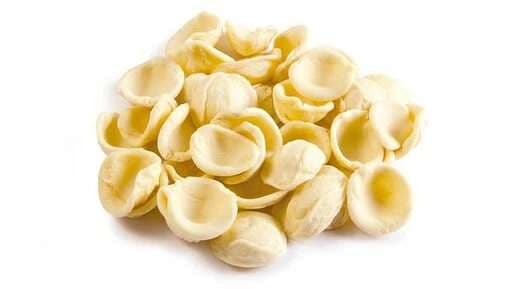 Pâtes orecchiette artisanales italiennes pour recette authentique